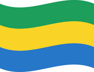 Gabon flag illustrator national of vectorGermany flag illustrator national of vector