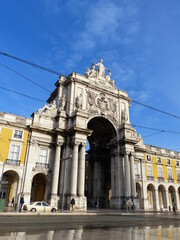 Obraz premium Arco da Rua Augusta Lisboa Portugal