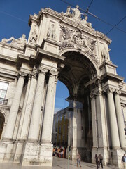 Arco da Rua Augusta Lisboa Portugal