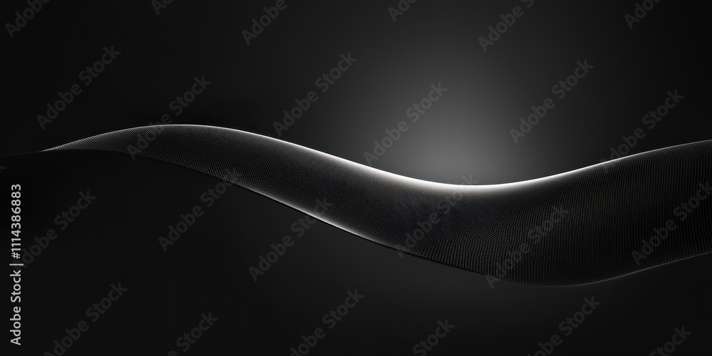 Poster a sleek, black background with a subtle grain texture, adding sophistication to your design.