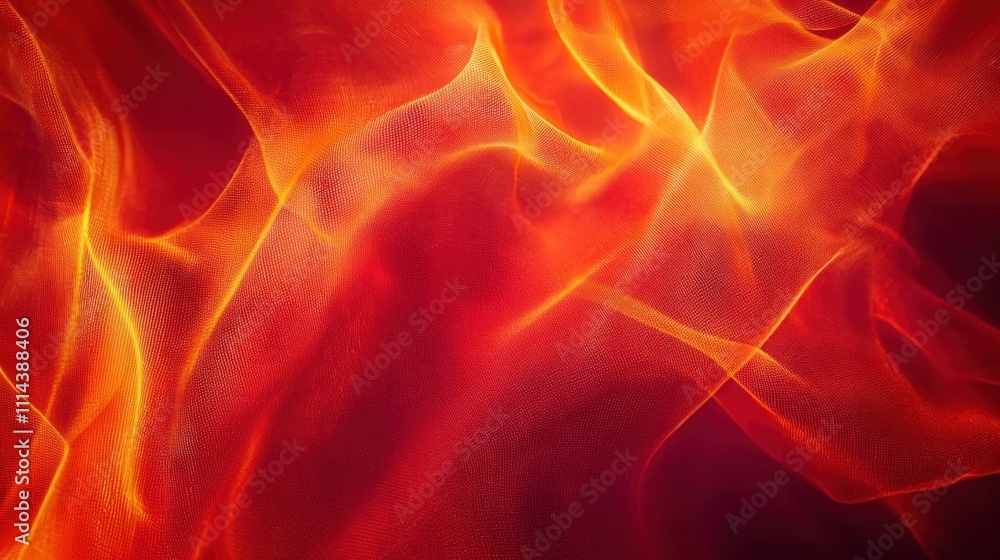 Aufkleber a fiery red texture background with subtle fabric patterns, perfect for energetic and vibrant design