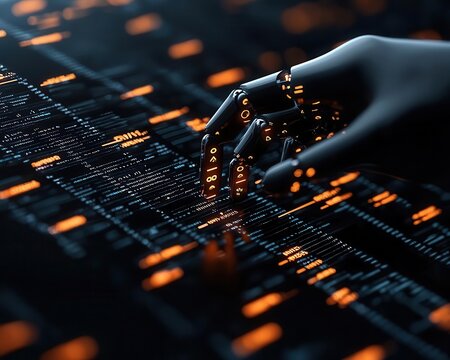 3D visualization of AI detecting anomalies in financial transactions, fraud detection technology ensuring compliance