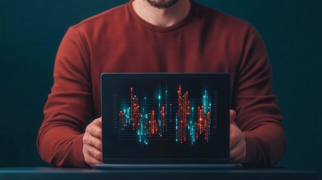 3D rendering of AIpowered fraud detection algorithms processing largescale financial data, technology preventing fraud