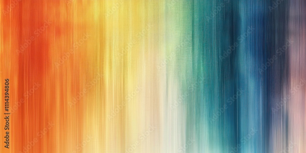 Poster a textured rainbow background with soft gradients and rich hues, creating a lively and dynamic feel.