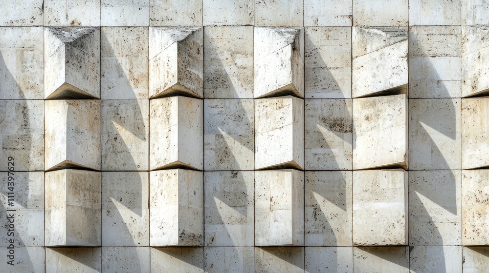 Poster a textured building surface with weathered stone patterns, evoking a sense of history and strength.