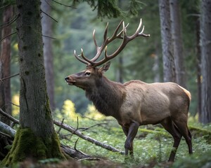 png-wildlife-antler-animal-mammal
