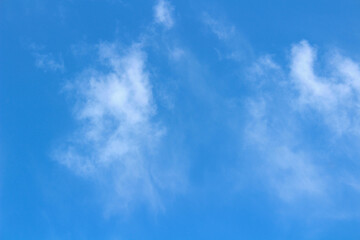 Obraz premium blue sky with clouds