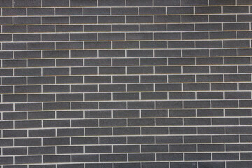 Grey brick wall background. Masonry wall, stonework