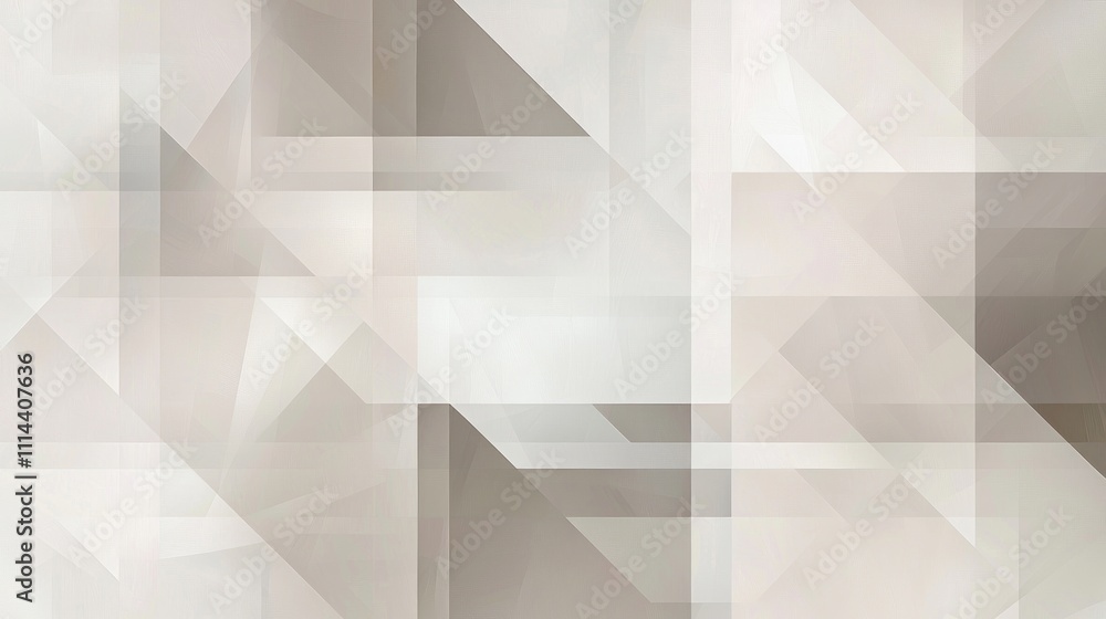 Poster a sleek and minimalist modern background pattern featuring geometric shapes in soft neutral tones, p