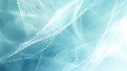 Obraz premium Light blue abstract glowing background with soft gradients and digital tech patterns, perfect for medical or tech designs
