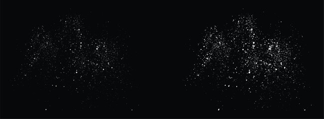 New Year winter snow snowfall snowflakes illustration. falling snow flakes