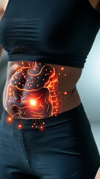Digestive discomfort: visualization of bowel pain reveals complexities of gastrointestinal issues, highlighting importance of awareness, understanding for effective management, treatment options.