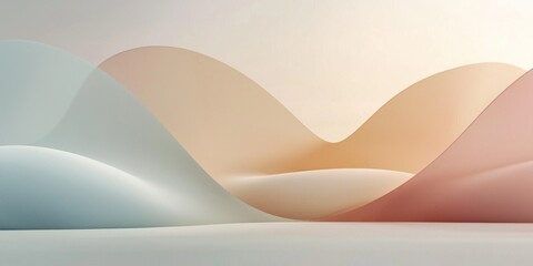 A minimalist abstract modern background with muted tones and soft shapes for a calming and contemporary atmosphere.