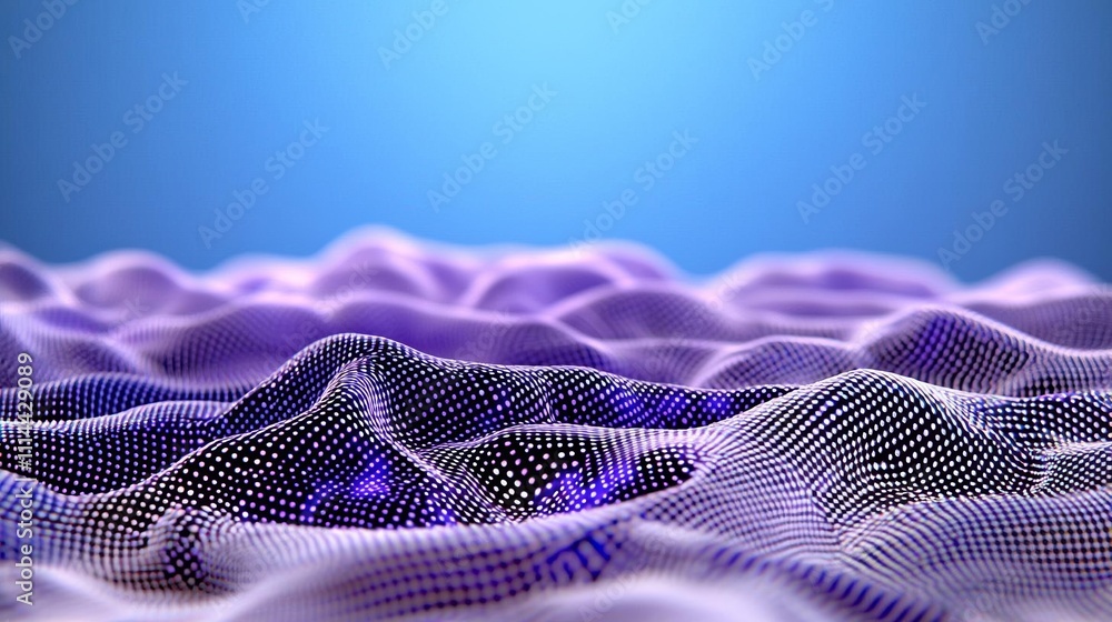 Poster minimal photostock of a abstract digital data background