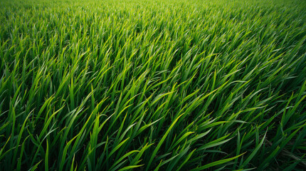 Obraz premium grass field view, generative ai