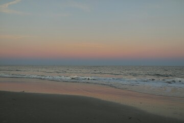 Obraz premium Sunset on the beach