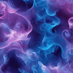 Fototapeta premium Colorful Smoke Waves Flowing in Motion Abstract Art Backgrounds