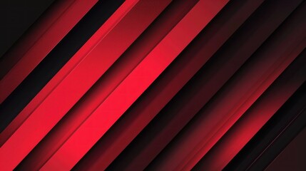 Obraz premium Abstract Diagonal Stripes Background in Red and Black