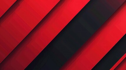 Obraz premium Abstract Red and Black Diagonal Pattern