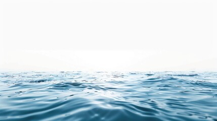 Naklejka premium Tranquil Ocean Waves