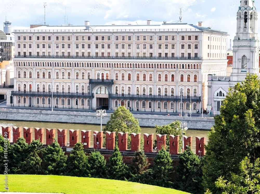 Canvas Prints Moscow, Russia ,Red Square:Kremlin Grand Palace and Moskva river 