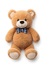 Obraz premium Teddy bear toy, isolated on white background