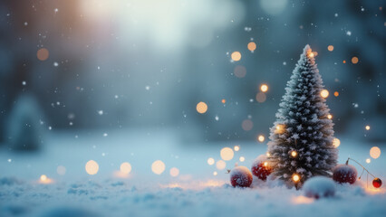 Christmas winter theme. Generative ai.