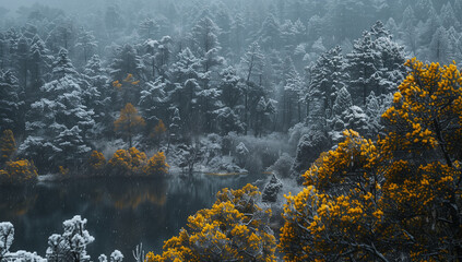 Winter forest