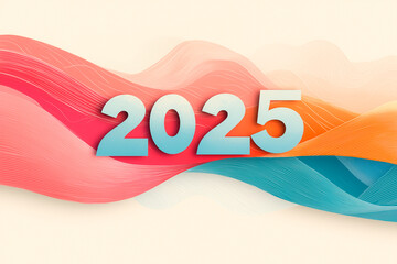 New year 2025 celebration global event announcement festive future