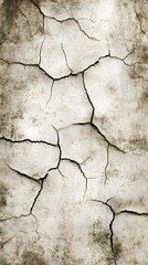 Obraz premium A rough and gritty abstract background of weathered concrete with subtle cracks and stains.