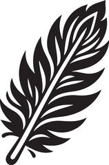 Fototapeta premium Hand drawn vintage feathers vector image