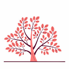 Obraz premium tree with hearts