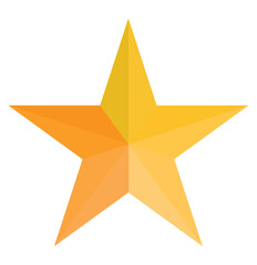 Obraz premium Star icon vector symbol illustration. star icon vector on a white background. star icon, yellow symbol, star vector sign eps 10