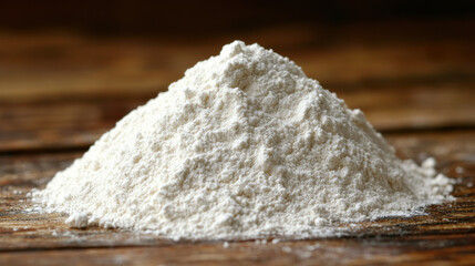 Flour is key baking ingredient, essential for making biscuits and various baked goods. Its fine texture and versatility make it staple in kitchens