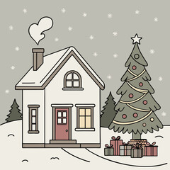 Fototapeta premium Christmas