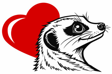 Create a Funny Loving Lynx Head on a White Background Digital Art Tutorial