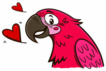 Create a Funny Loving Lynx Head on a White Background Digital Art Tutorial