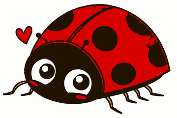 Obraz premium Create a Funny Loving Lynx Head on a White Background Digital Art Tutorial