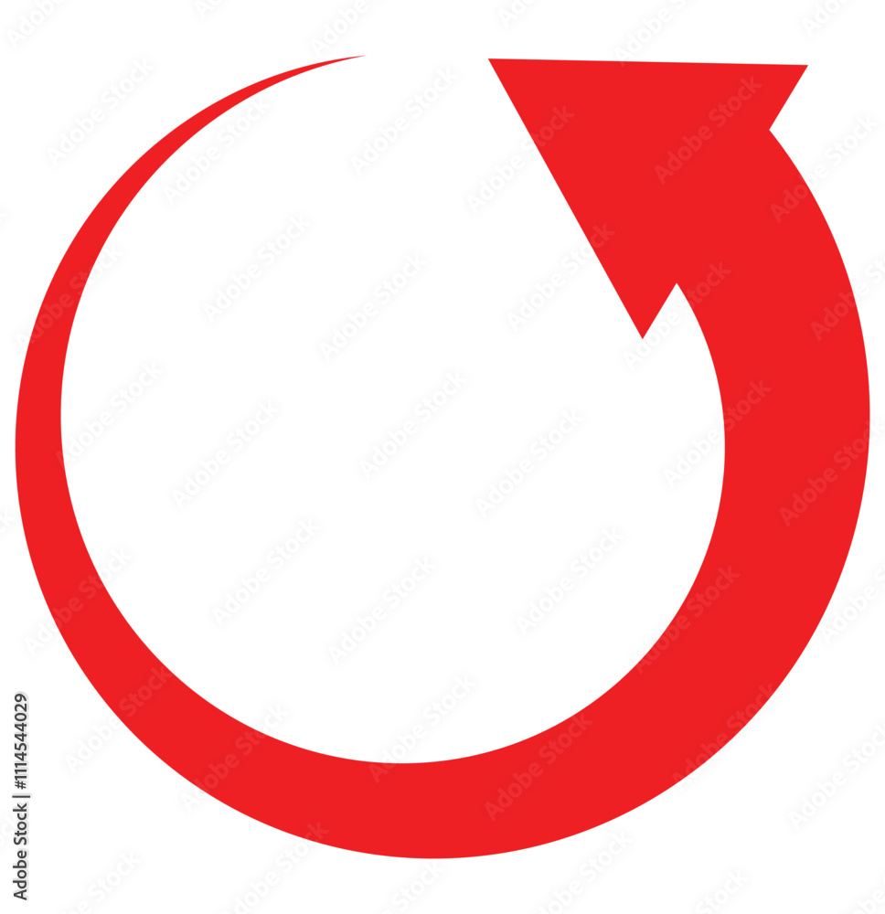 Poster circle arrow icon set. circular arrow icon, refresh, reload arrow icon symbol sign, vector illustrat