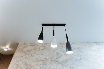 There exists a beautiful ceiling light that comes equipped with three individual lights that...
