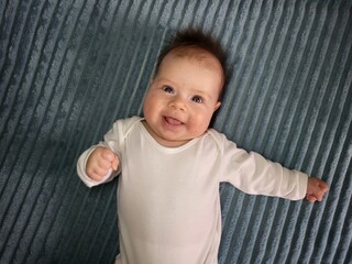 Happy Newborn Face