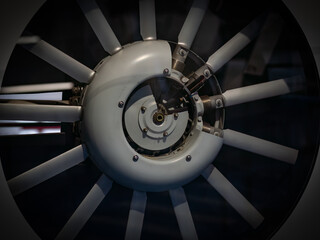 The old gear of engine