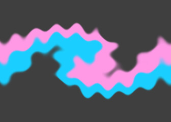 Obraz premium An abstract psychedelic wavy line design background image.