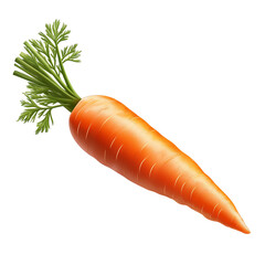 carrots isolated on white