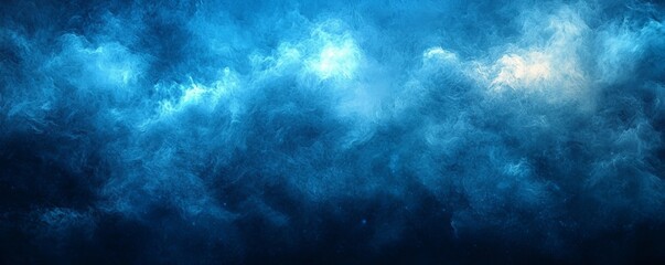 Obraz premium A seamless abstract dark blue grunge wall texture with a vintage concrete background.