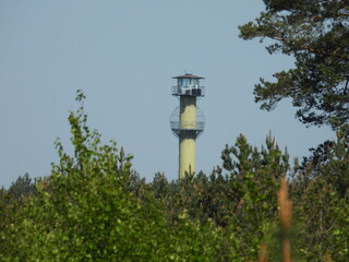 wieża pożarowa jako punkt obserwacyjny © Maciej