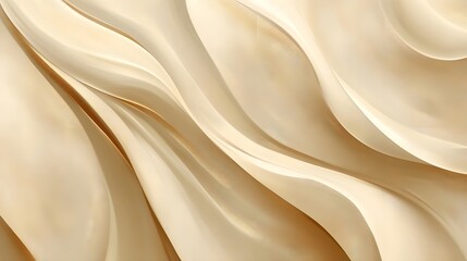 Obraz premium A background with a textured effect mimicking flowing sand dunes in warm tones of beige and gold. 