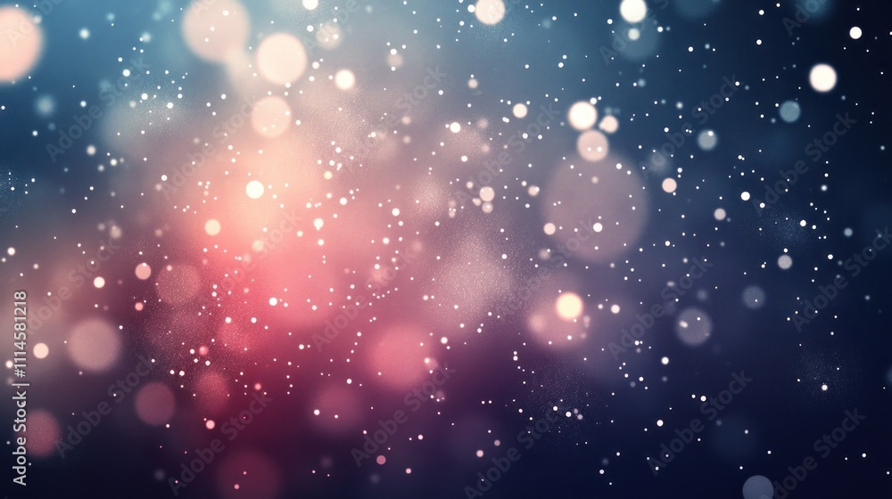 Poster abstract background of glowing lights and shimmering dust