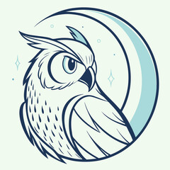 Owl logo design