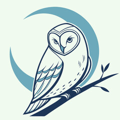 Owl logo design